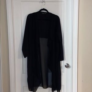 Boohoo+ Sheer Duster